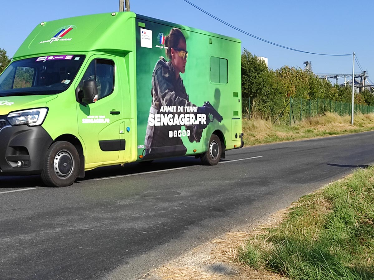camion vert armée de terre